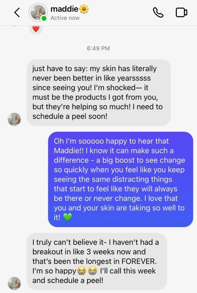 Maddie Review Text Screenshot